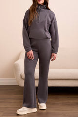 Tribal Ribbed Techno Lux Pull-On Flares- 2 Colors