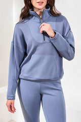 Tribal Techno Lux 1/4 Zip Top- 2 Colors