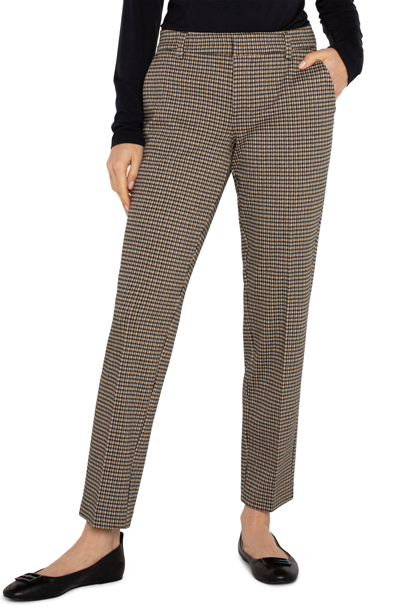 Liverpool Plaid Check Kelsey Knit Trouser