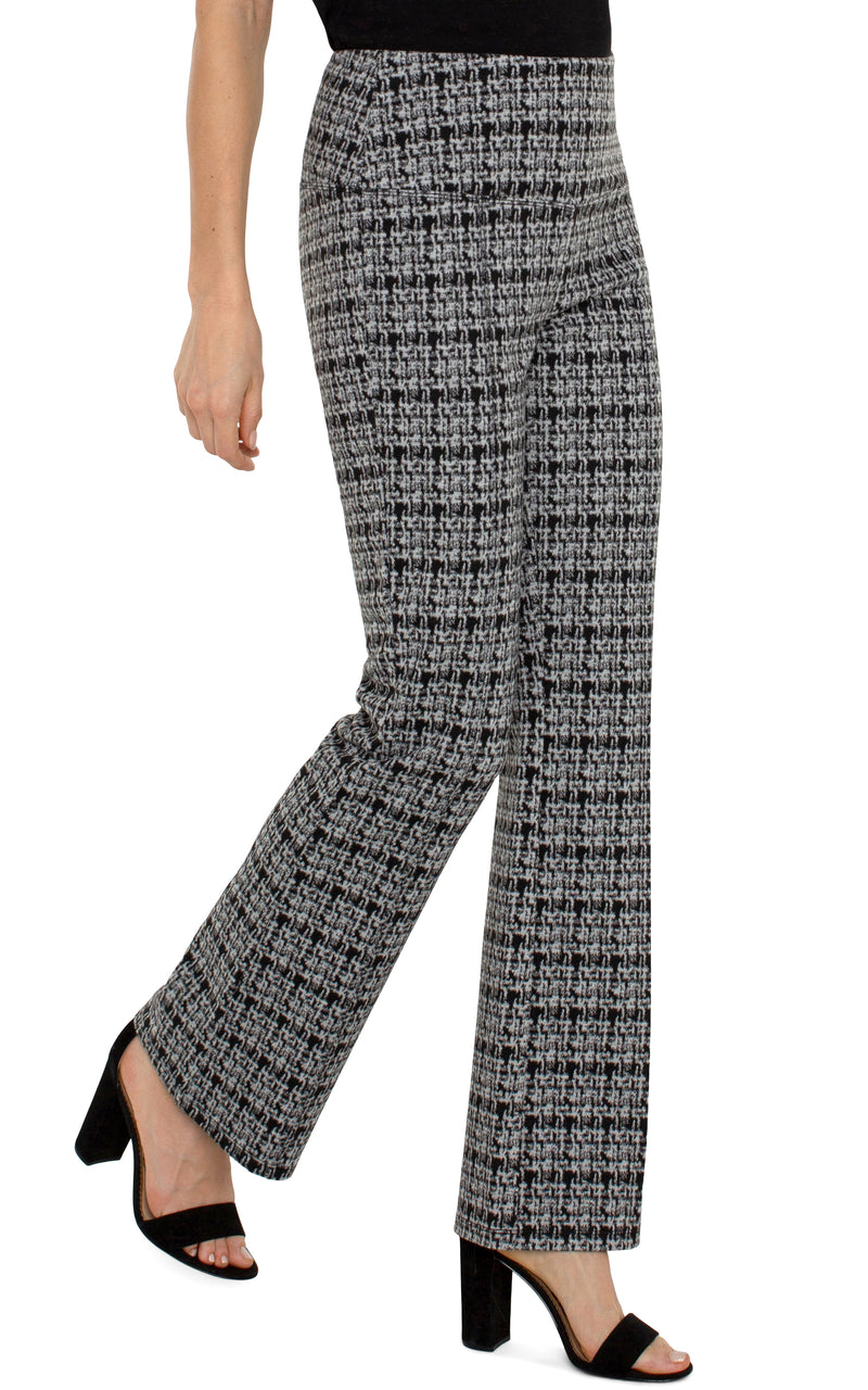 Pearl Plaid Full Length Flare