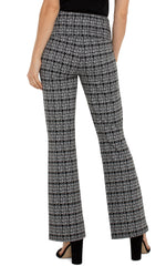 Pearl Plaid Full Length Flare
